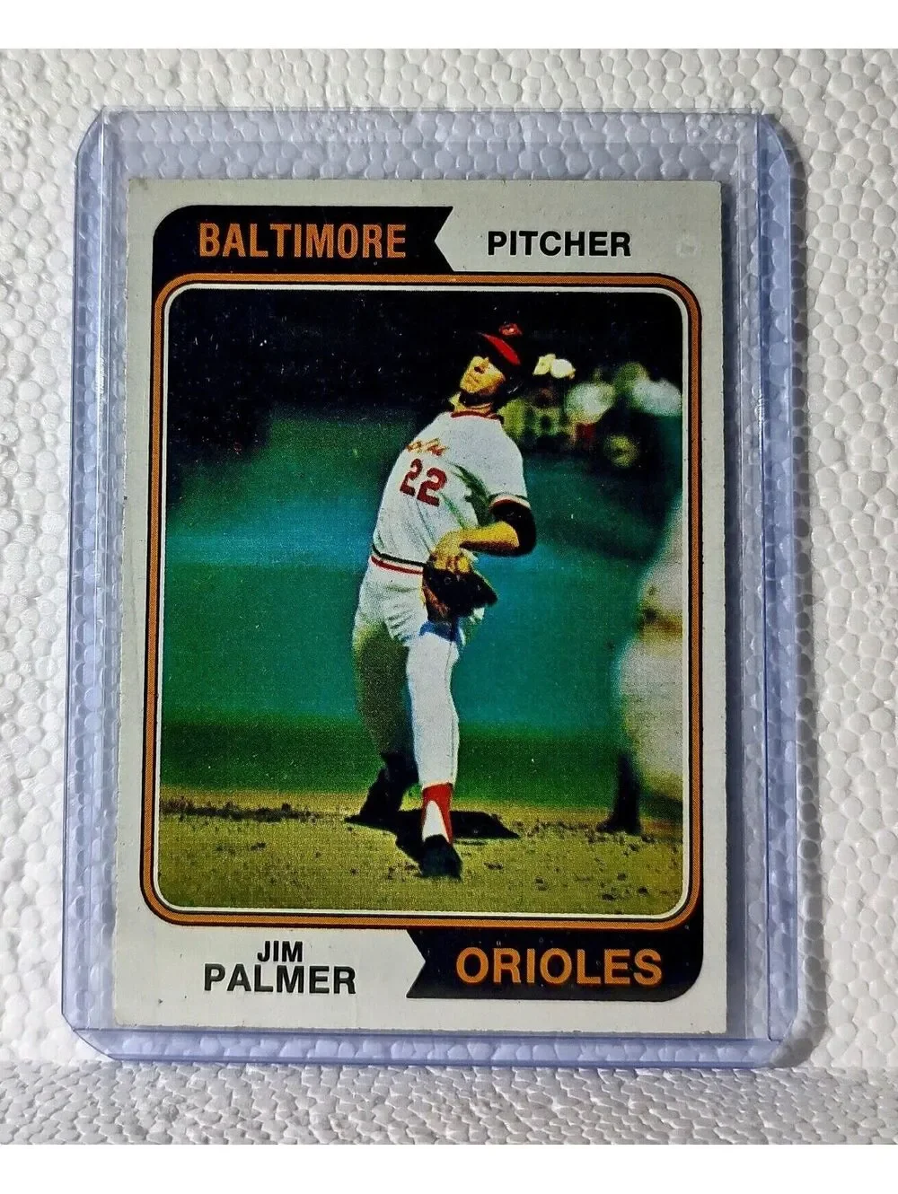 Jim Palmer 1974 Topps MLB #40 Baseball Card Baltimore Orioles